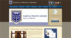Desktop Screenshot of castlepointehomes.com